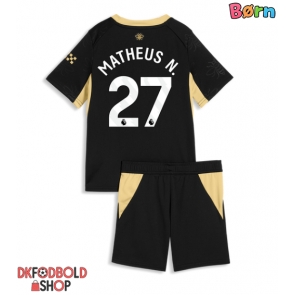 Manchester City Matheus Nunes #27 Udebanesæt Børn 2026-27 Kort ærmer (+ korte bukser)